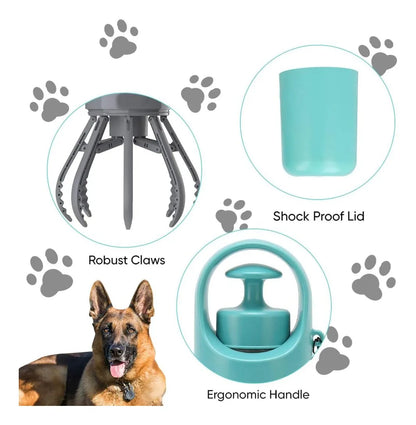 Despídete del contacto directo de recoger los desechos de tu mascota, con el recolector de desechos para mascotas.