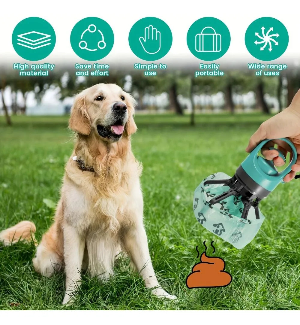 Despídete del contacto directo de recoger los desechos de tu mascota, con el recolector de desechos para mascotas.