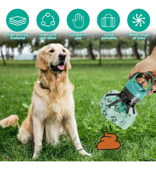 Despídete del contacto directo de recoger los desechos de tu mascota, con el recolector de desechos para mascotas.
