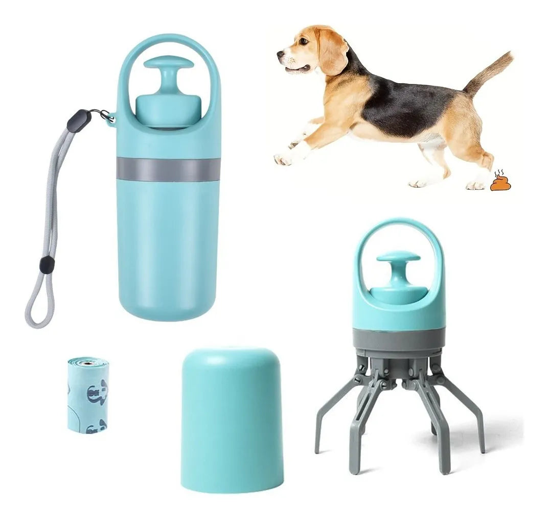 Despídete del contacto directo de recoger los desechos de tu mascota, con el recolector de desechos para mascotas.